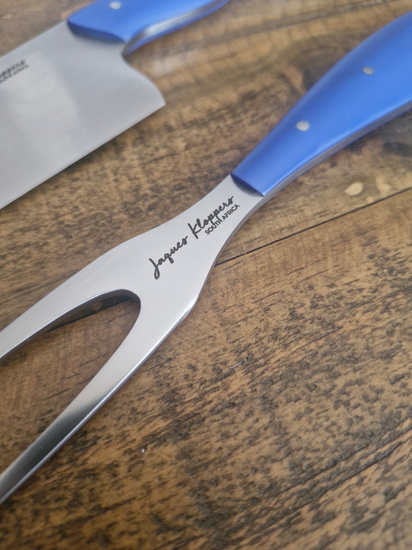 JRK Chef Knife & Fork Carving set