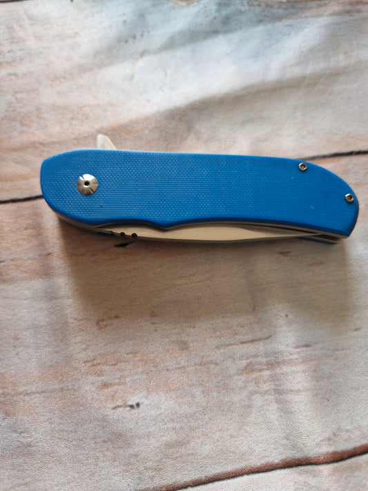 JRK VDL 01 Linerlock Knife "Medium, Blue"