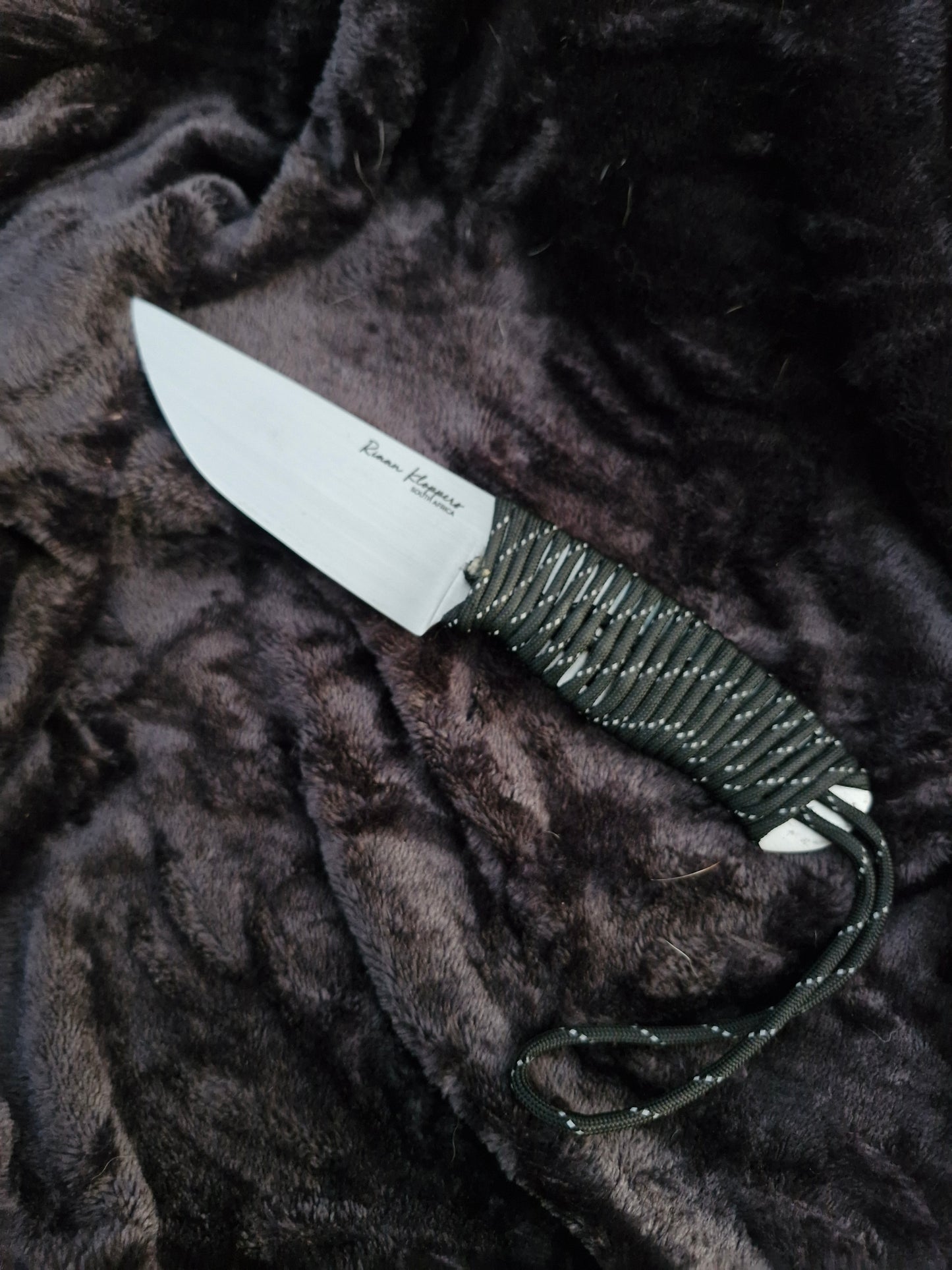 JRK Hunter "Black & Silver Paracord warp"