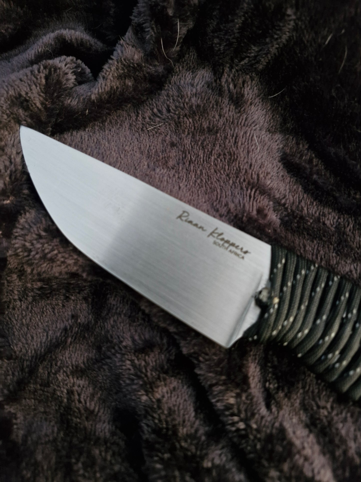 JRK Hunter "Black & Silver Paracord warp"