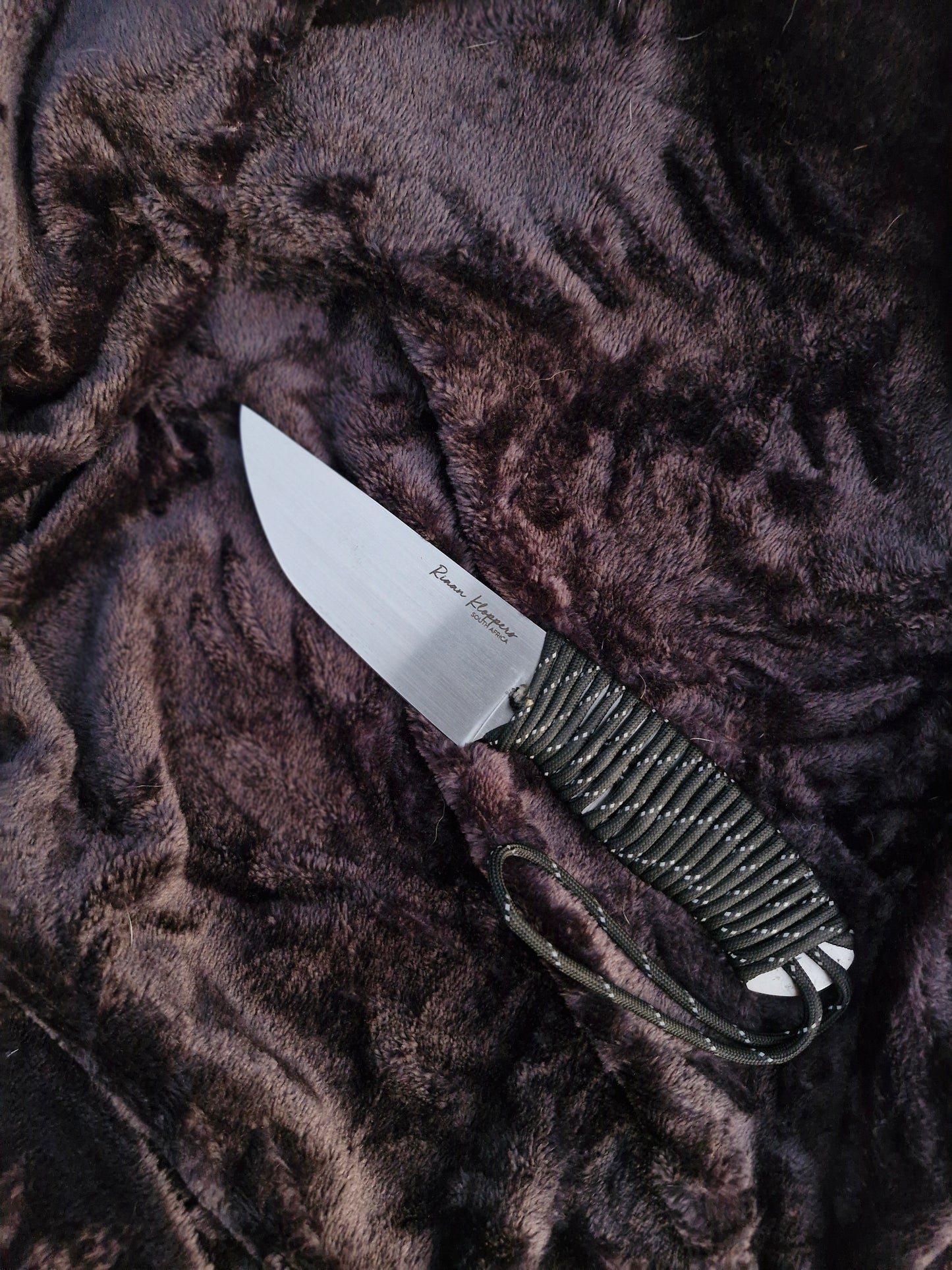 JRK Hunter "Black & Silver Paracord warp"