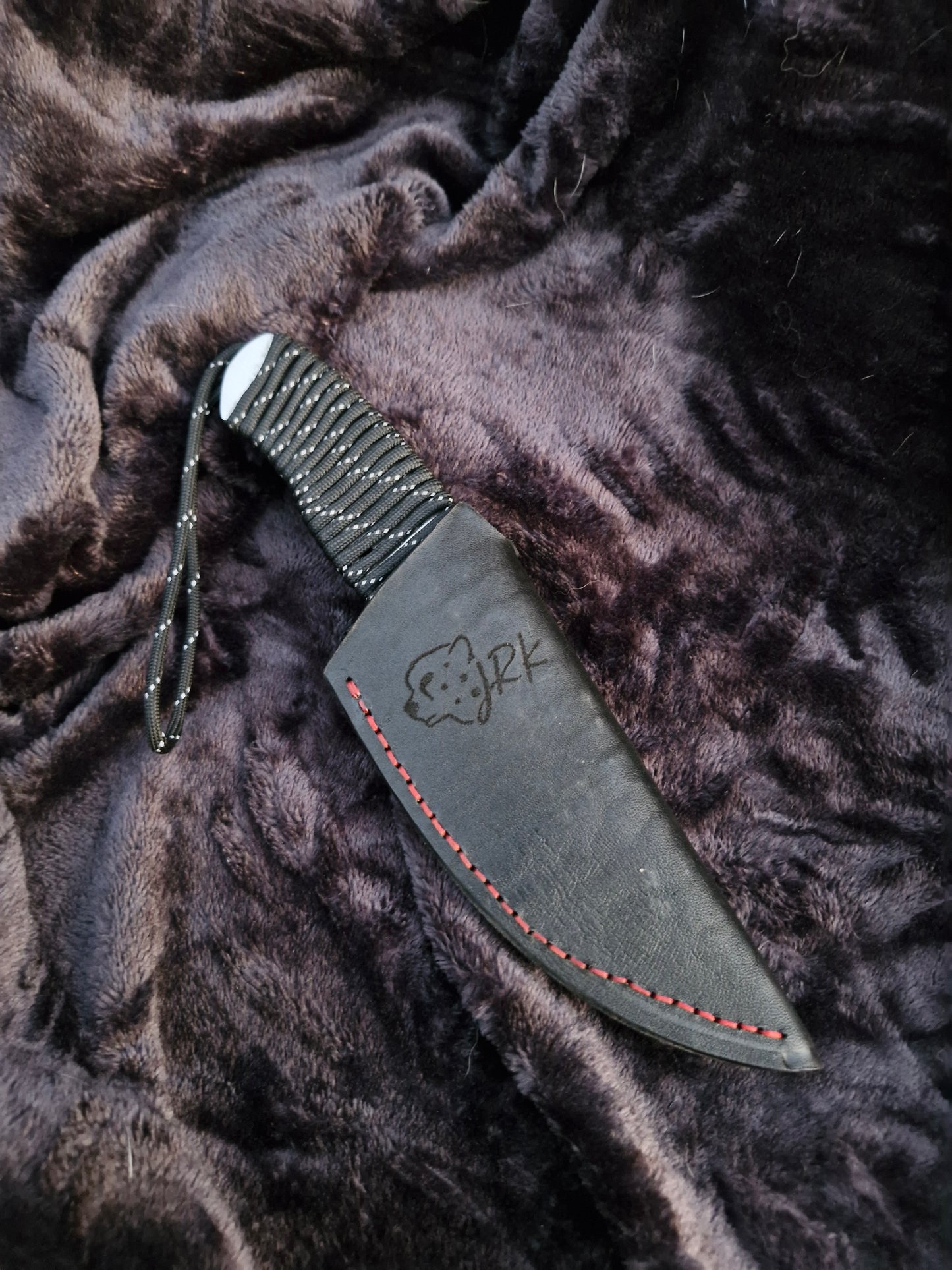 JRK Hunter "Black & Silver Paracord warp"