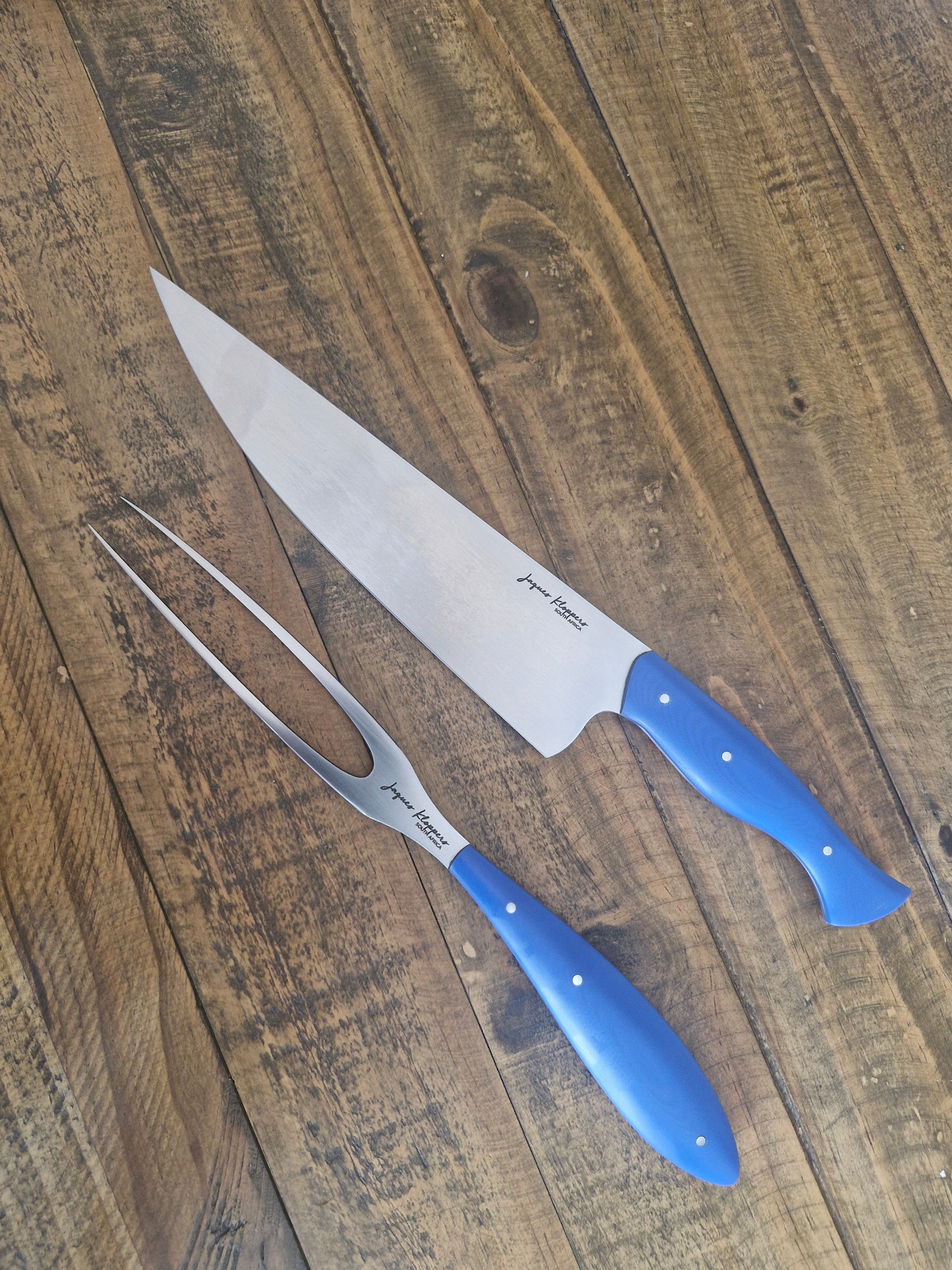 JRK Chef Knife & Fork Carving set