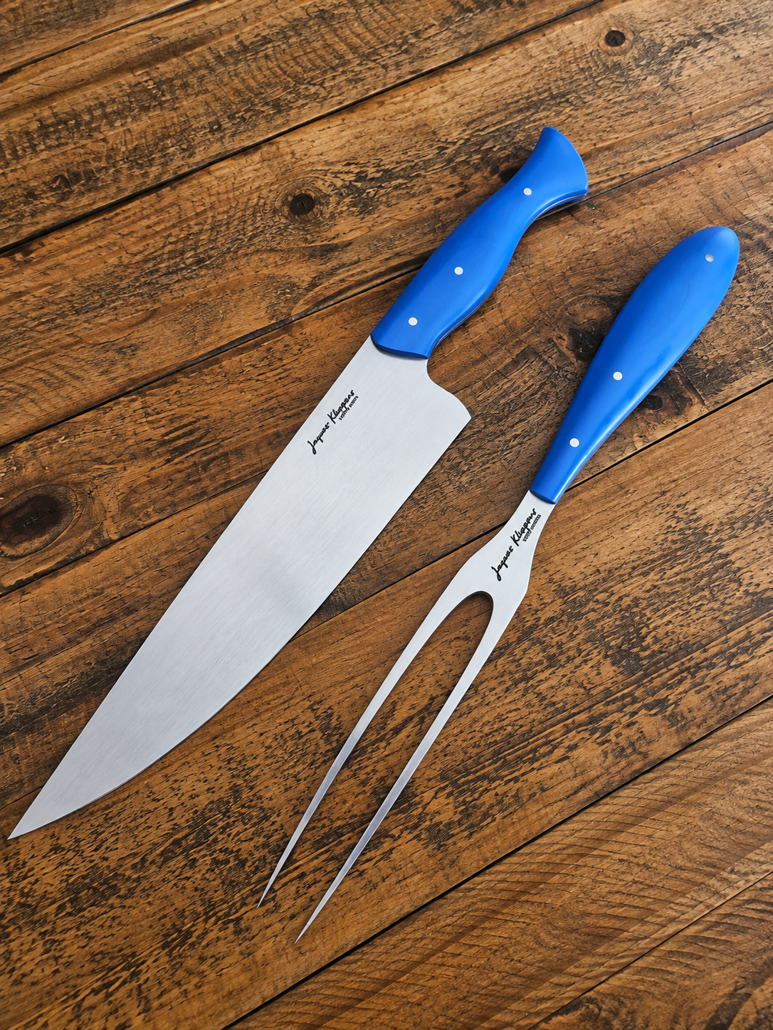 JRK Chef Knife & Fork Carving set