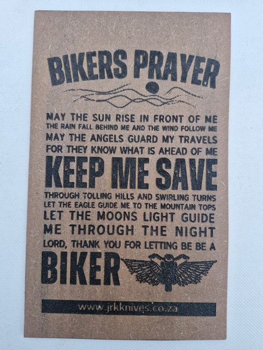 Bikers Prayer (Signboard)