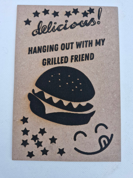 Grilled Friend (Signboard)