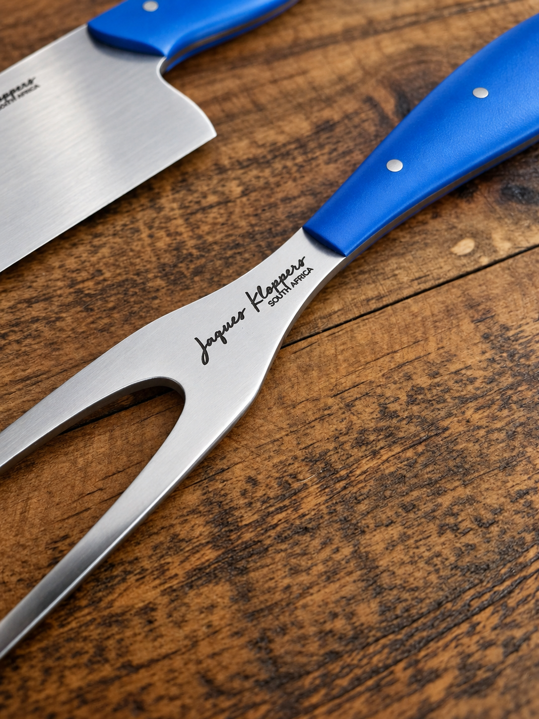 JRK Chef Knife & Fork Carving set