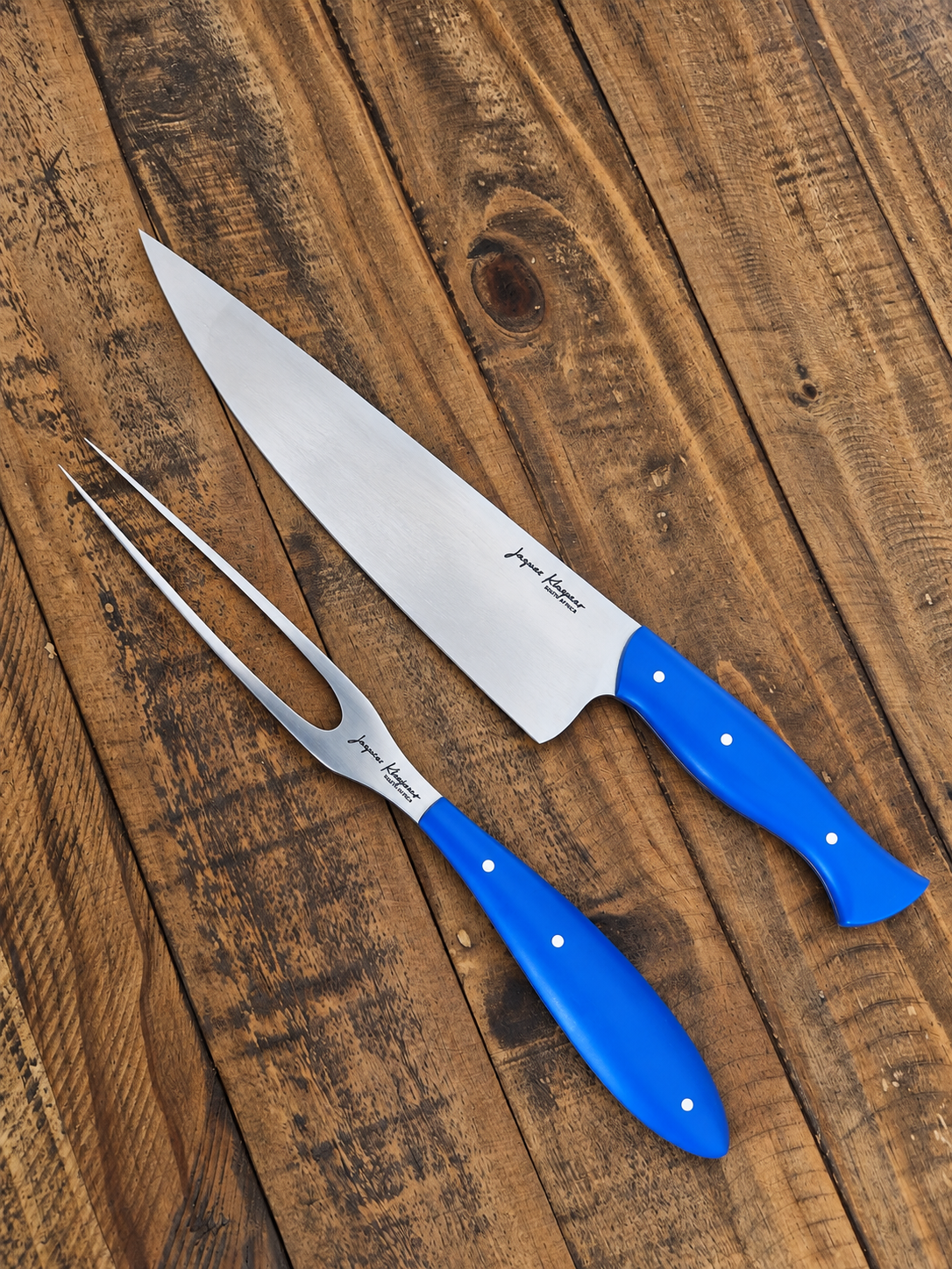 JRK Chef Knife & Fork Carving set